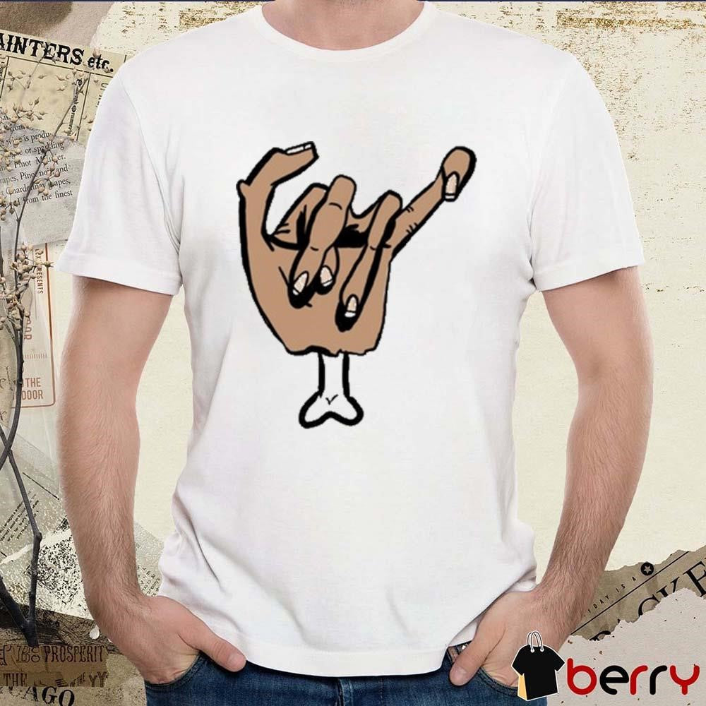 Ricky Berwick Crippled Bone Hand t-shirt