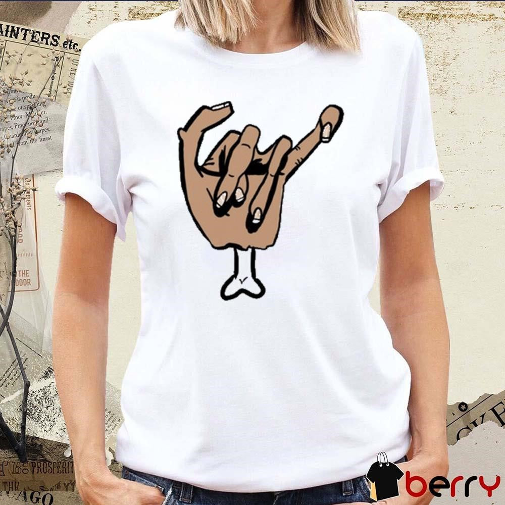 Ricky Berwick Crippled Bone Hand t-shirt