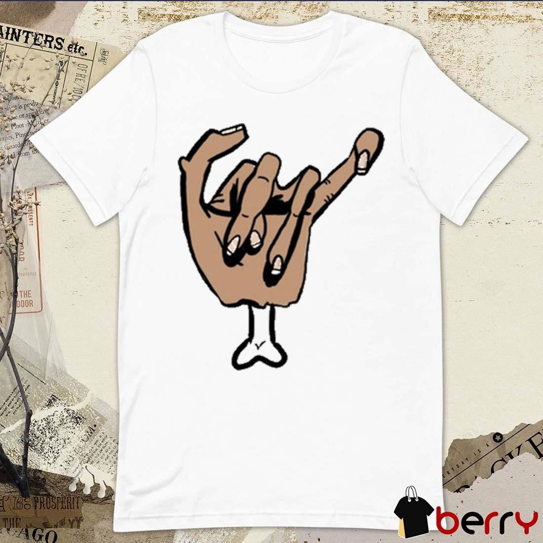Ricky Berwick Crippled Bone Hand t-shirt