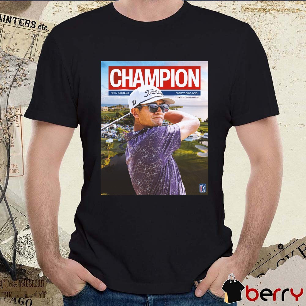 Ricky Castillo 2026 Champion Puerto Rico Open PGA Tour Poster t-shirt