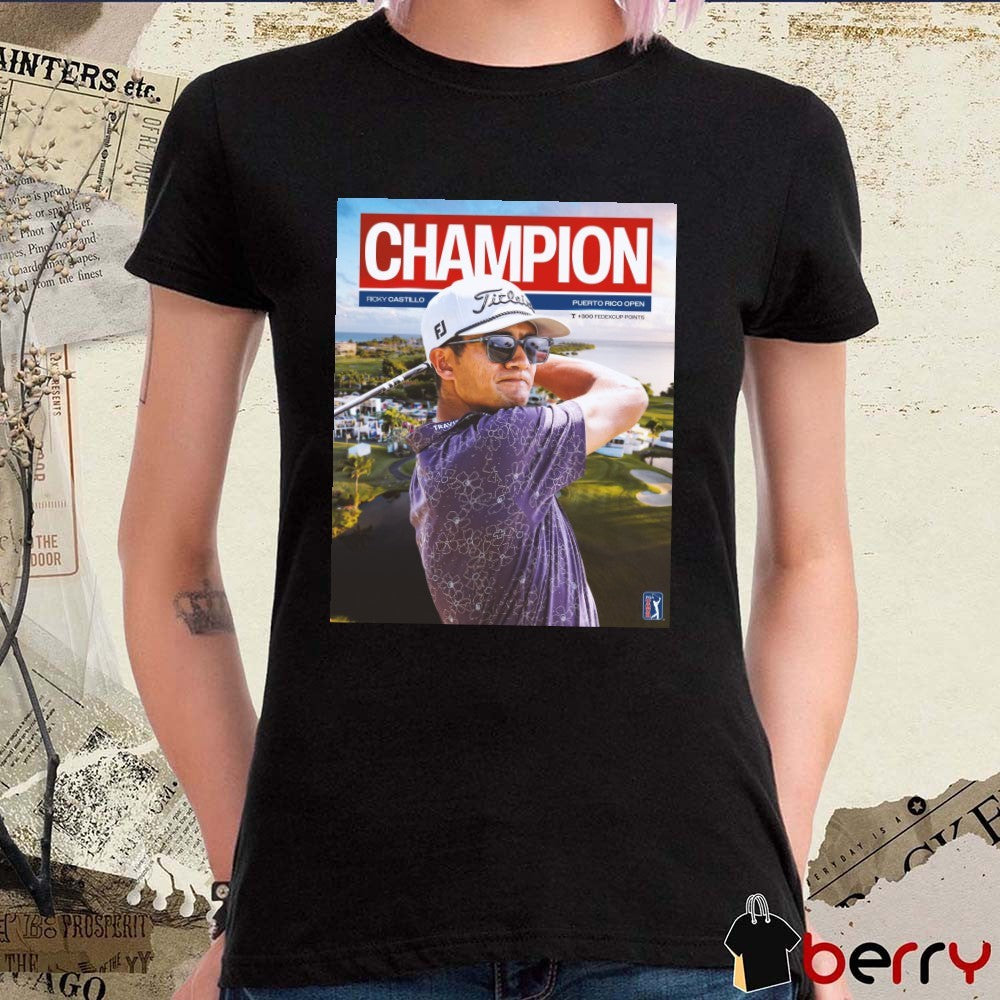Ricky Castillo 2026 Champion Puerto Rico Open PGA Tour Poster t-shirt