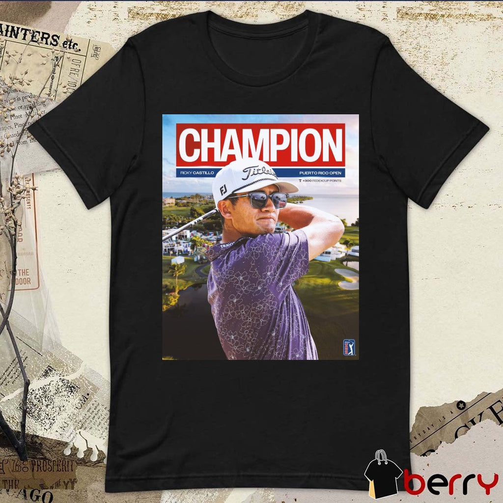 Ricky Castillo 2026 Champion Puerto Rico Open PGA Tour Poster t-shirt