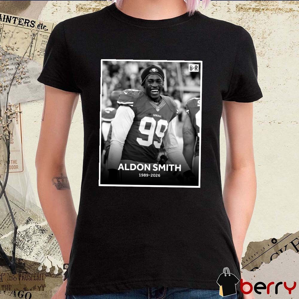 Rip Aldon Smith 1989 – 2026 Bleacher Report Poster t-shirt