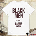 Rob Wearing Black Men For Harris Walz 2024 t-shirt