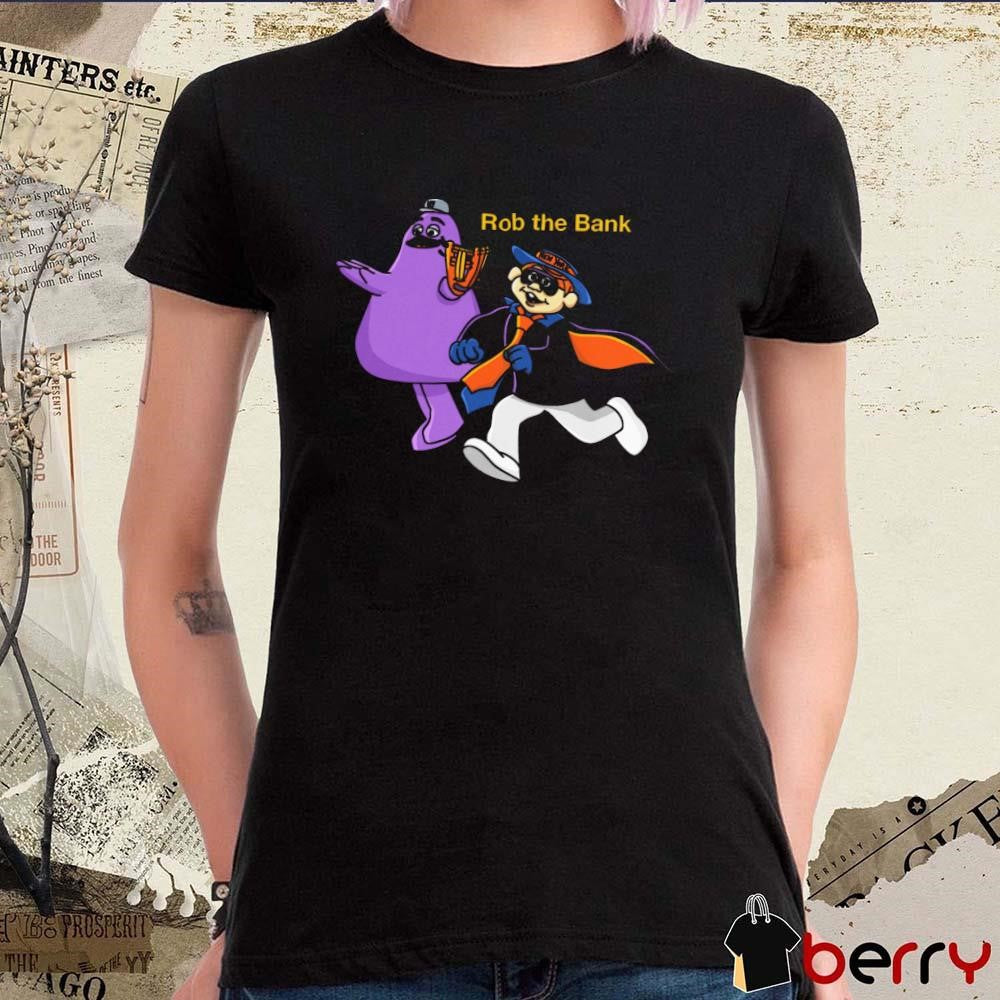 Rob the Bank New York Mets Grimace Monster t-shirt