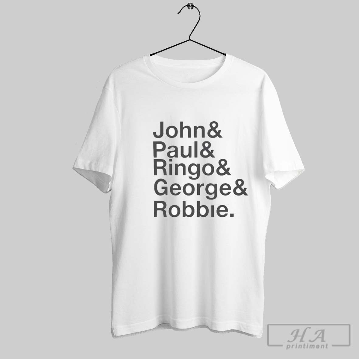 Official Robbie Williams Wearing John Paul Ringo George And Robbie