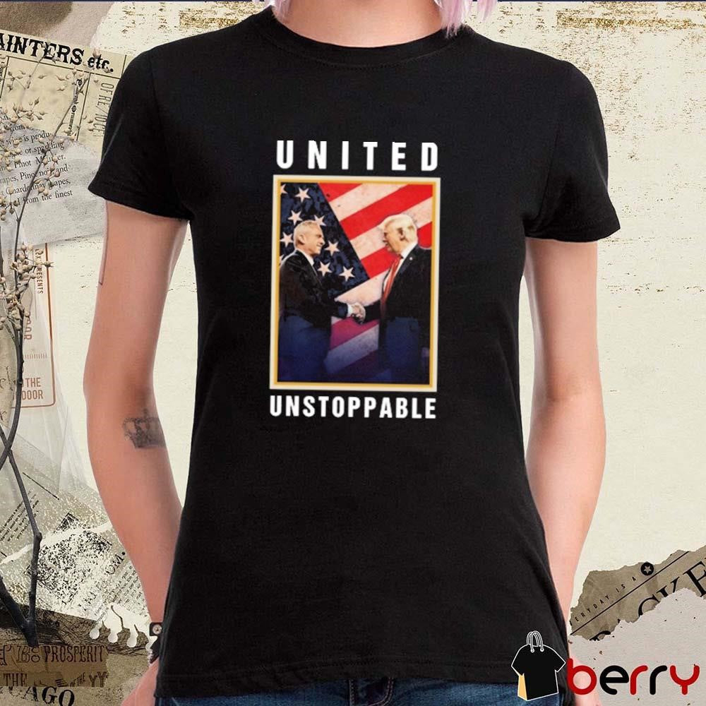 Robert F Kennedy Jr Trump United Unstoppable Vintage President America 47th Poster t-shirt