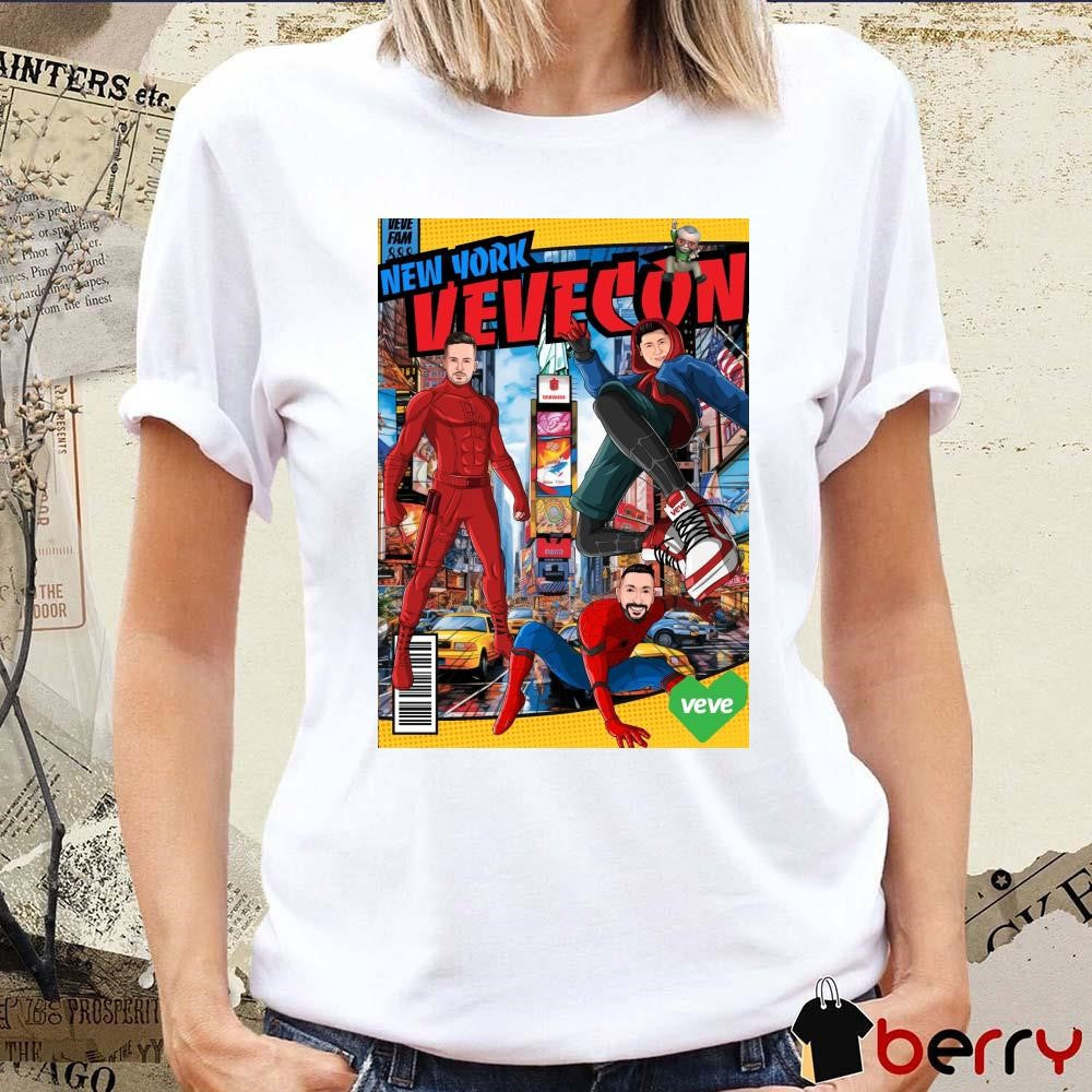 Rock 2 Burn New York Veve Con Veve Fam 888 Leo Milli Poster t-shirt
