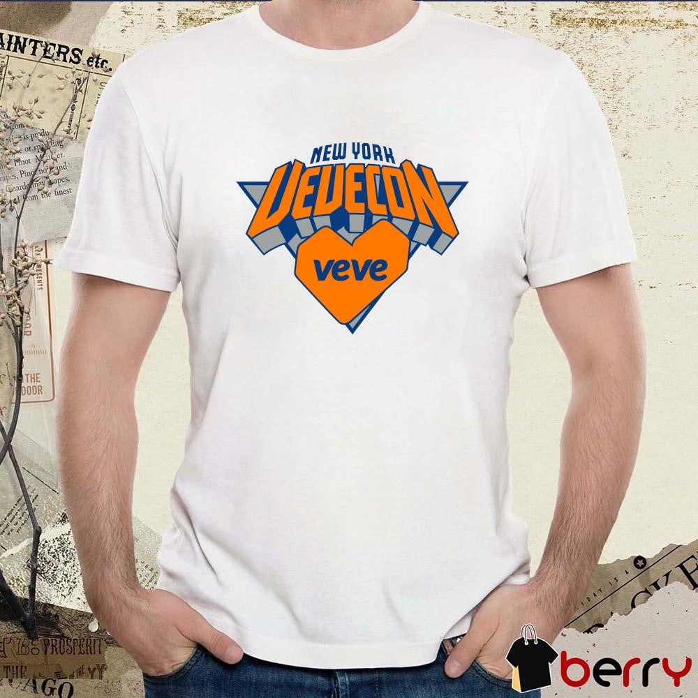 Rock 2 Burn New York Veve Con Veve New York Knicks logo 2024 t-shirt