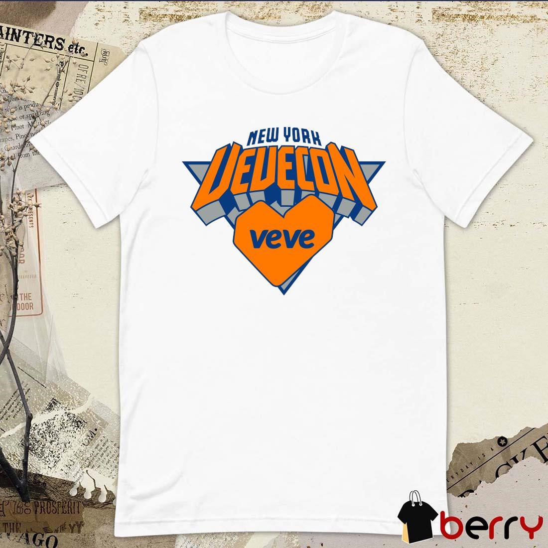 Rock 2 Burn New York Veve Con Veve New York Knicks logo 2024 t-shirt