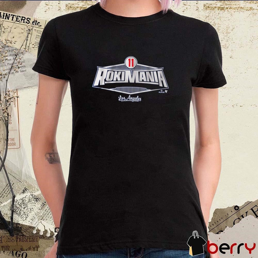 Roki Sasaki 11 RokiMania Los Angeles Dodgers MLB Baseball 2025 t-shirt