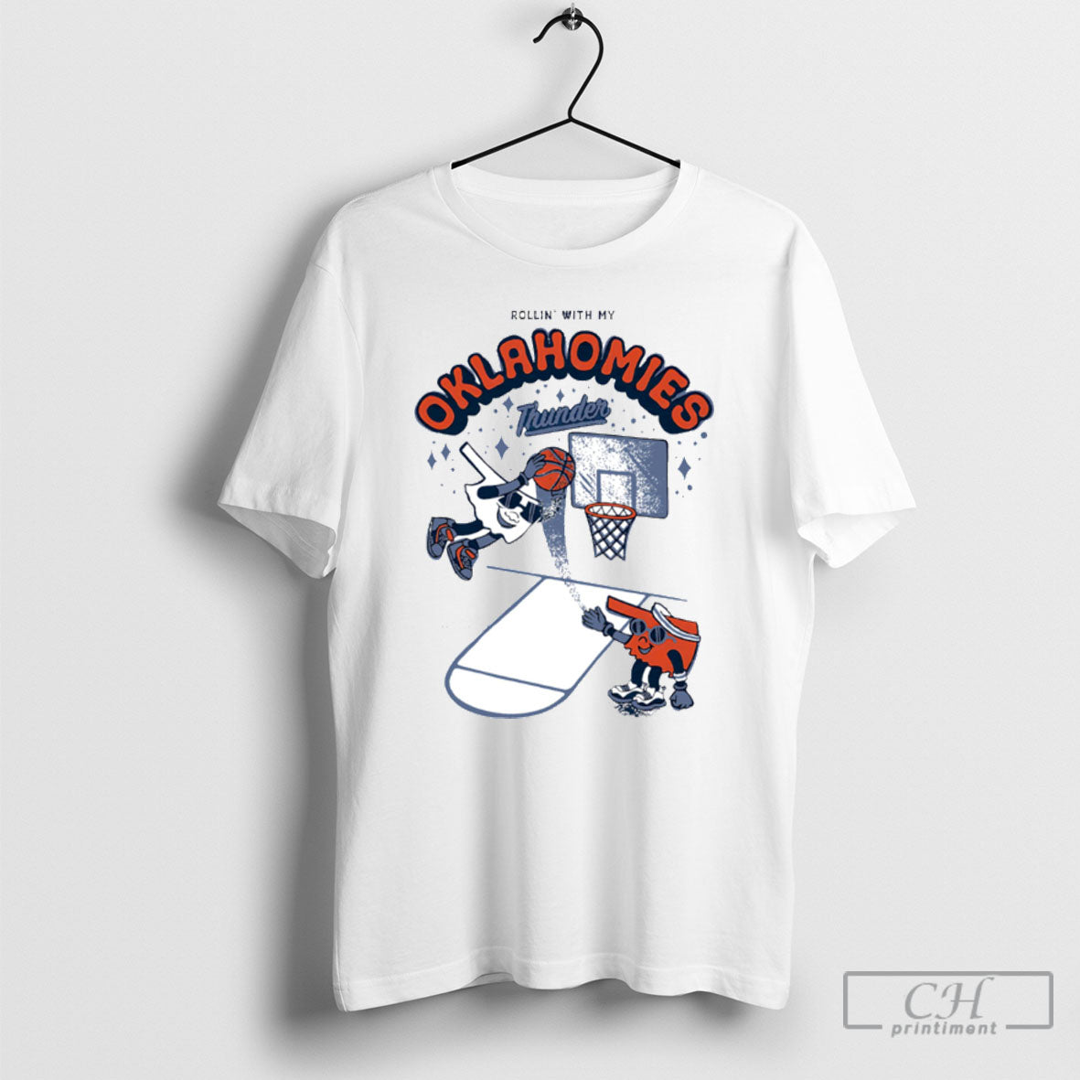 Official Rollin With My Oklahomies Thunder Cute Shirt Shirt