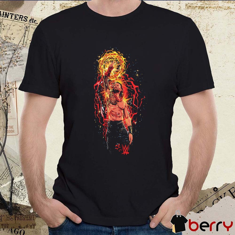 Roman Reigns Aura Cartoon The Only True Champion OTC WWE 2026 t-shirt