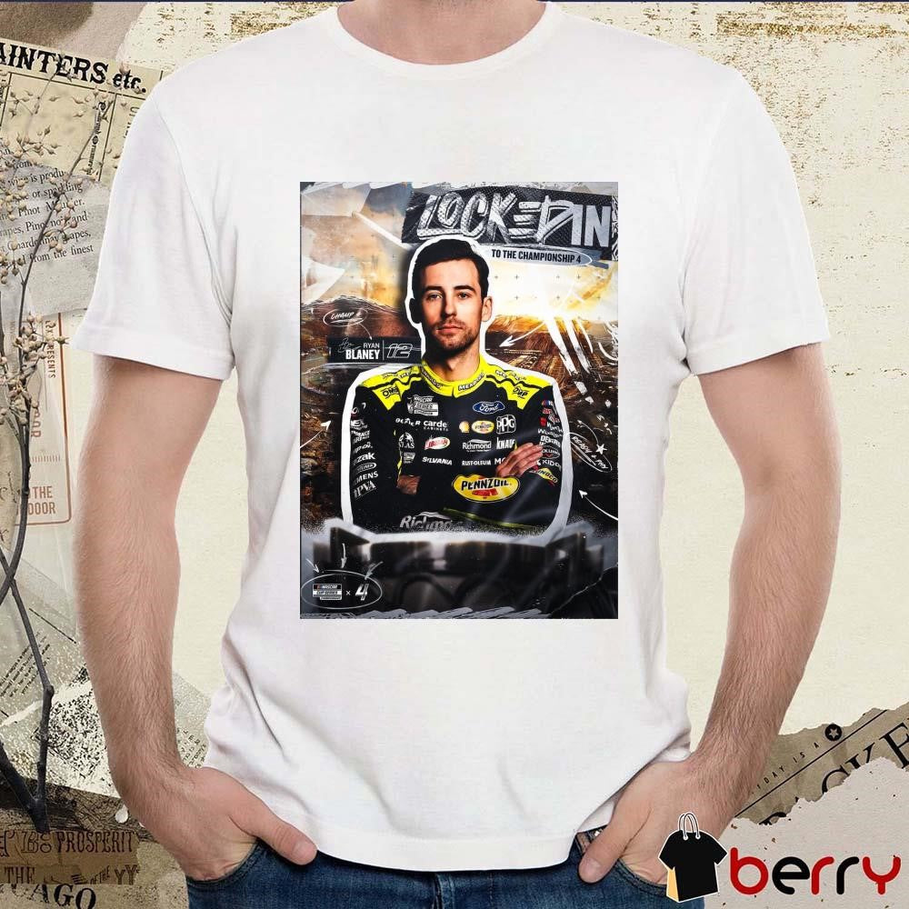 Ryan Blaney Is Back In The Championship 4 To Defend His Title Poster t-shirt