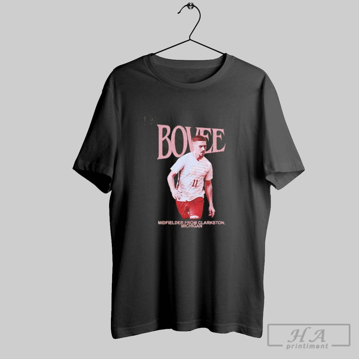 Official Ryan Bovee Saginaw Valley State Soccer Midfielder Retro