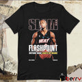 SLAM Hardwood Classics Cover – Miami Heat Flashpoint Dwyane Wade Lights Up Miami t-shirt