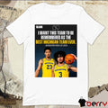 SLAM I Want This Team To Be Remembered As The Best Michigan Team Ever Michigan Point Guard Elliot Cadeau Poster t-shirt