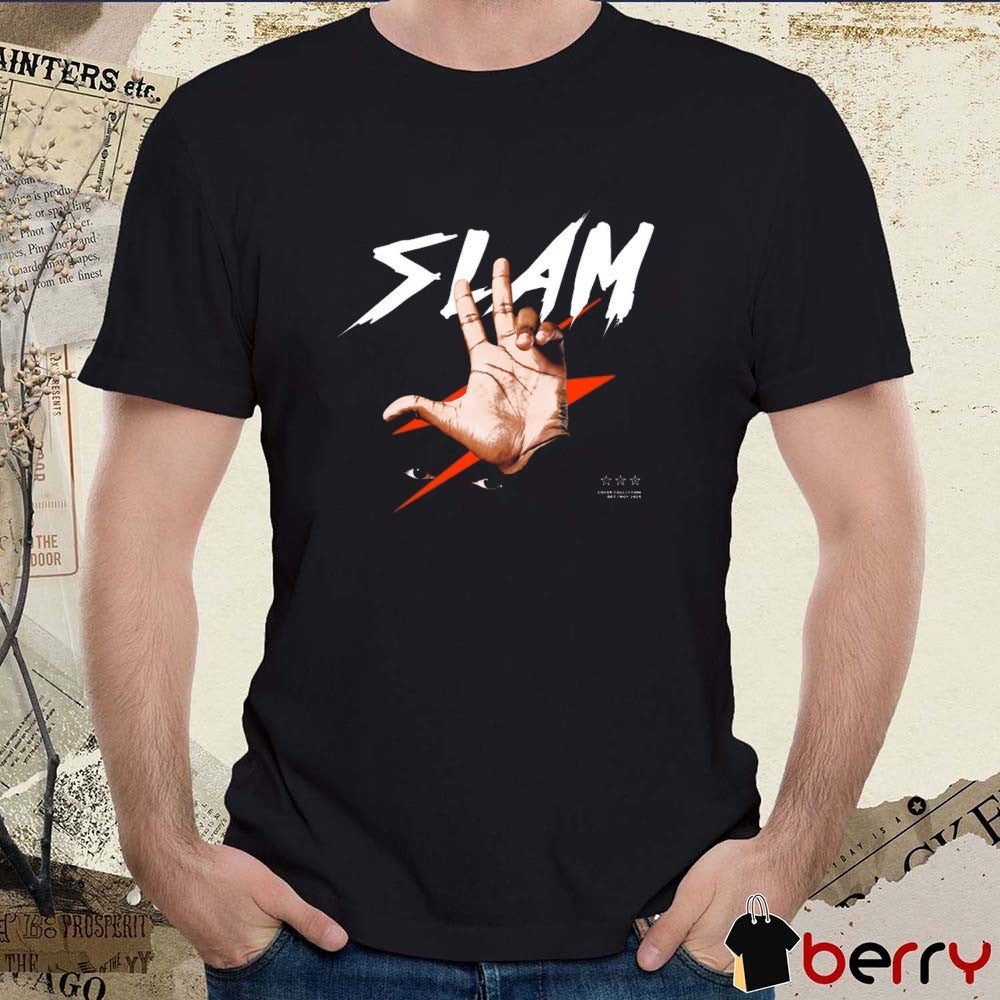 SLAM Jalen Williams Celly Remix Oklahoma City Thunder Basketball Painting t-shirt