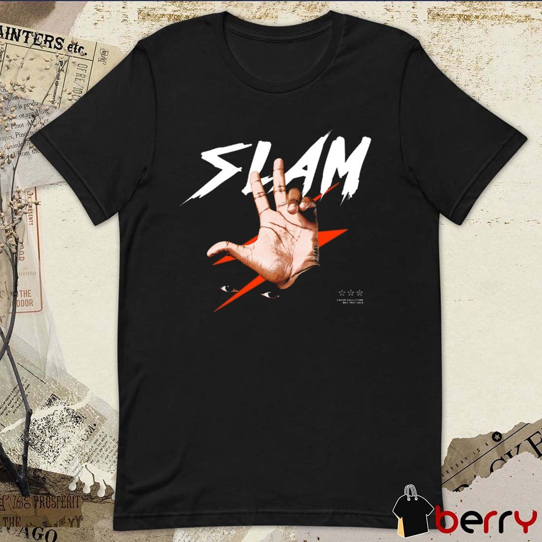 SLAM Jalen Williams Celly Remix Oklahoma City Thunder Basketball Painting t-shirt