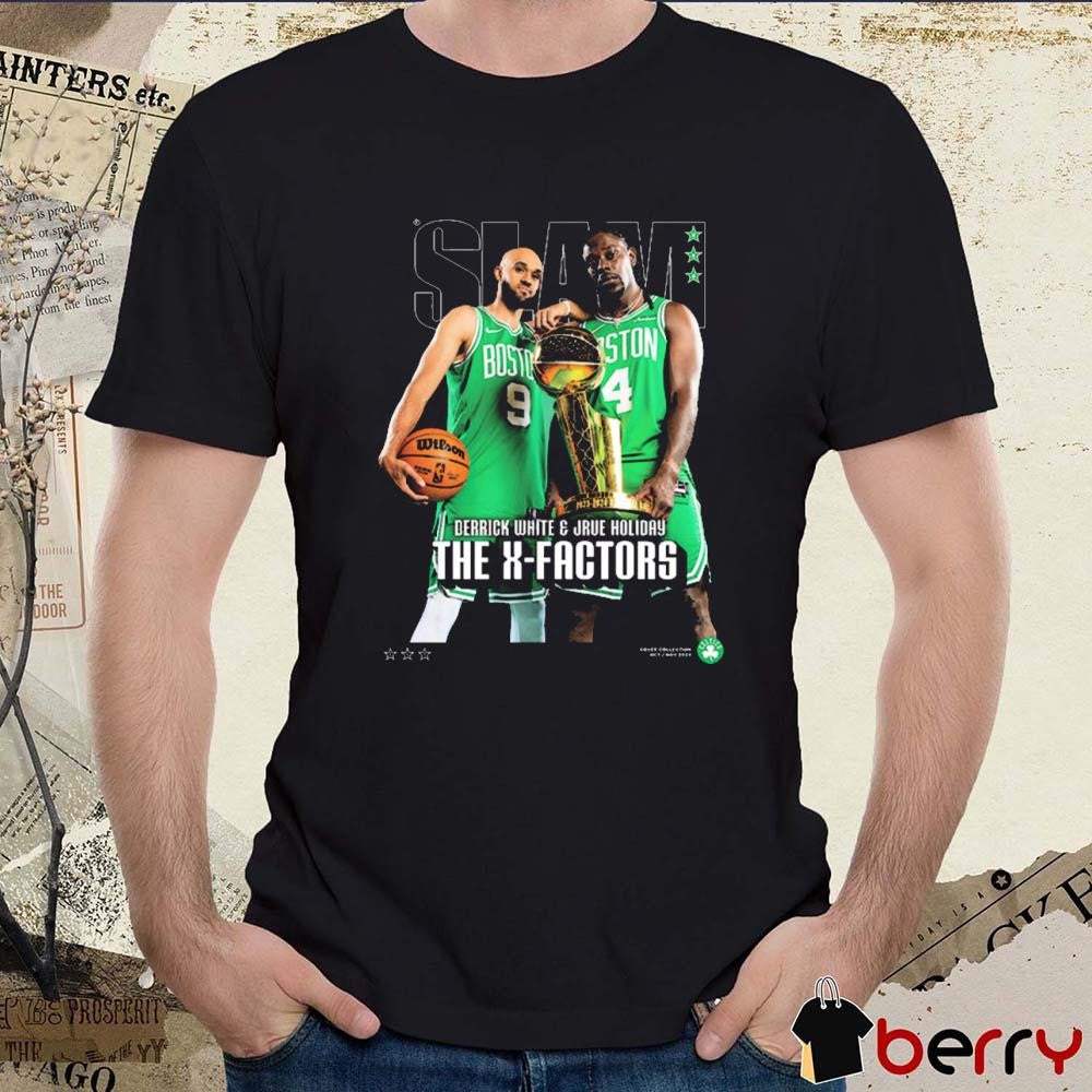 SLAM NBA Boston Celtics Derrick White And Jrue Holiday The X-Factors t-shirt