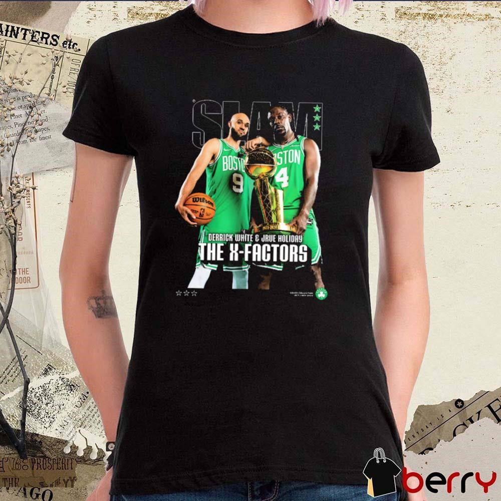 SLAM NBA Boston Celtics Derrick White And Jrue Holiday The X-Factors t-shirt