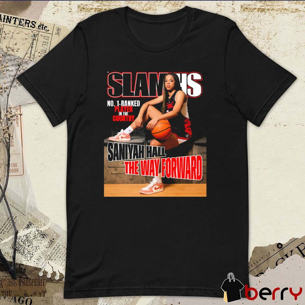 SLAMHS Cover Saniyah Hall The Way Forward No 1 Ranked Player In The Country t-shirt