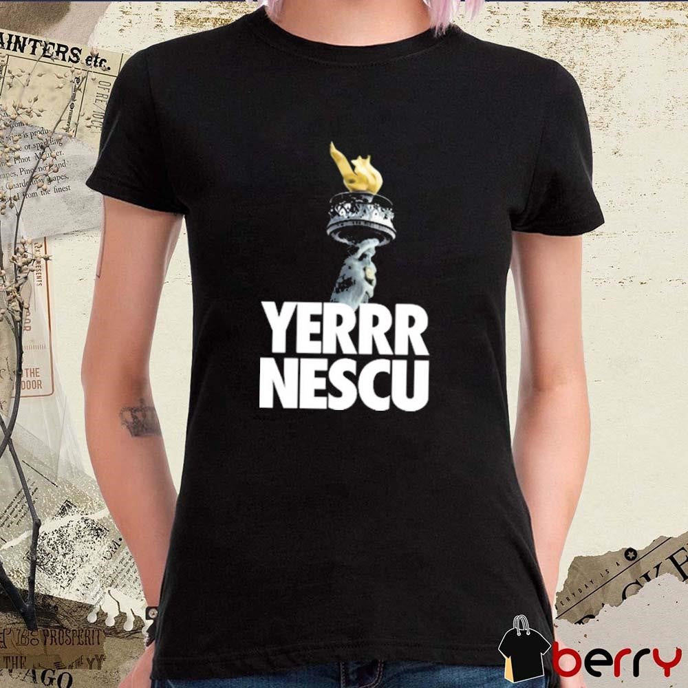 Sabrina Ionescu Rocking The Yerrr Nescu New York Liberty WNBA Basketball t-shirt