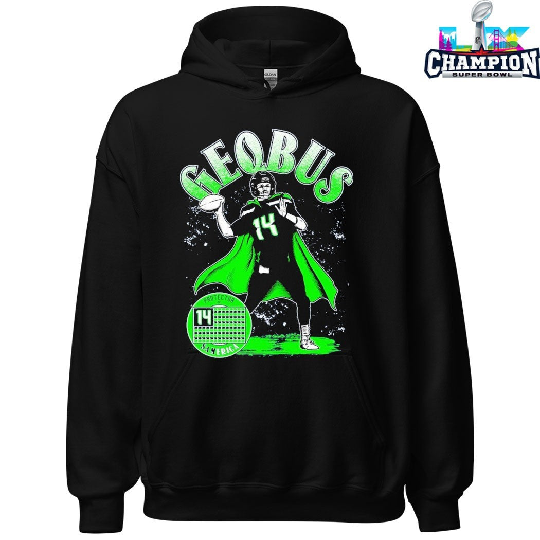Sam Darnold Seattle Seahawks GEQBUS Protector T-shirts