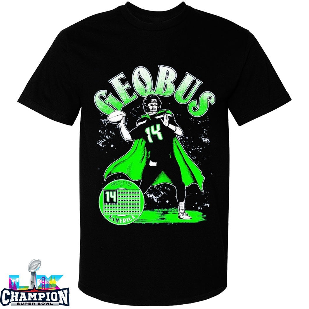 Sam Darnold Seattle Seahawks GEQBUS Protector T-shirts