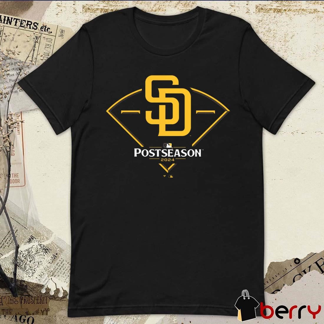 San Diego Padres 2024 MLB Postseason Around The Horn t-shirt
