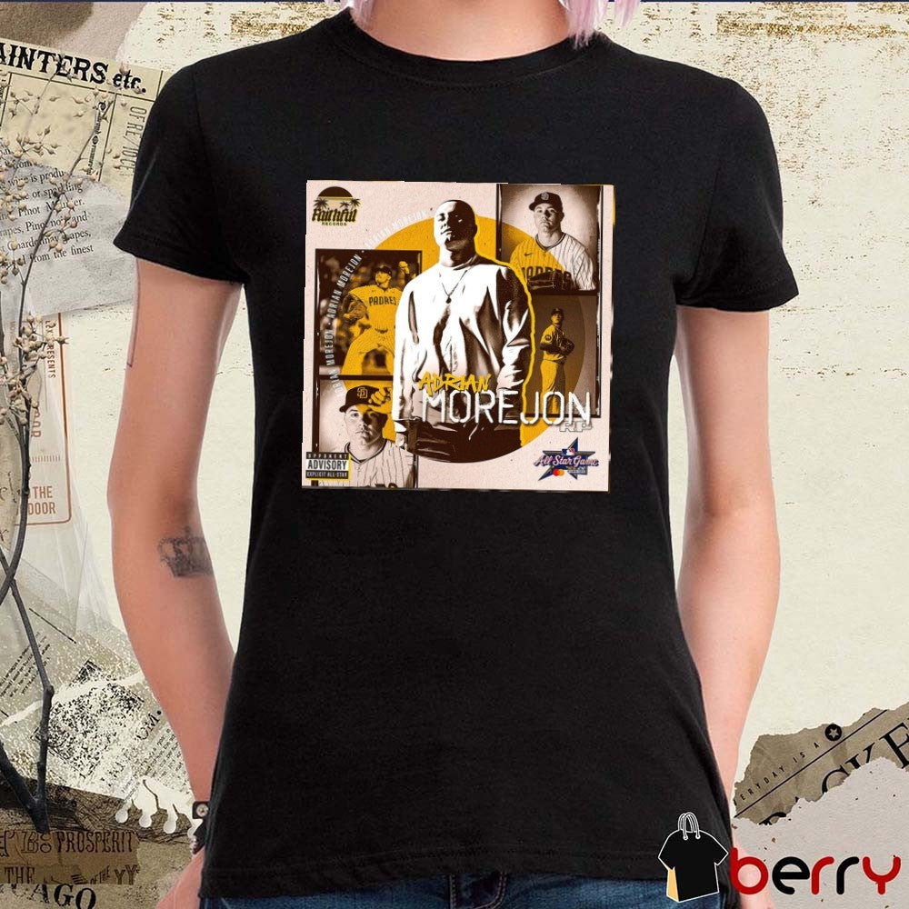 San Diego Padres Adrian Morejon MLB All-Star Game 2025 Faithful Records Poster t-shirt