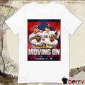 San Diego Padres Moving On MLB Wild Card Postseason Poster 2024 t-shirt