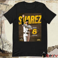 San Diego Padres Robert Suarez First Padre To Begin A Season With 6 Consecutive Hitless Outings Signature Poster t-shirt