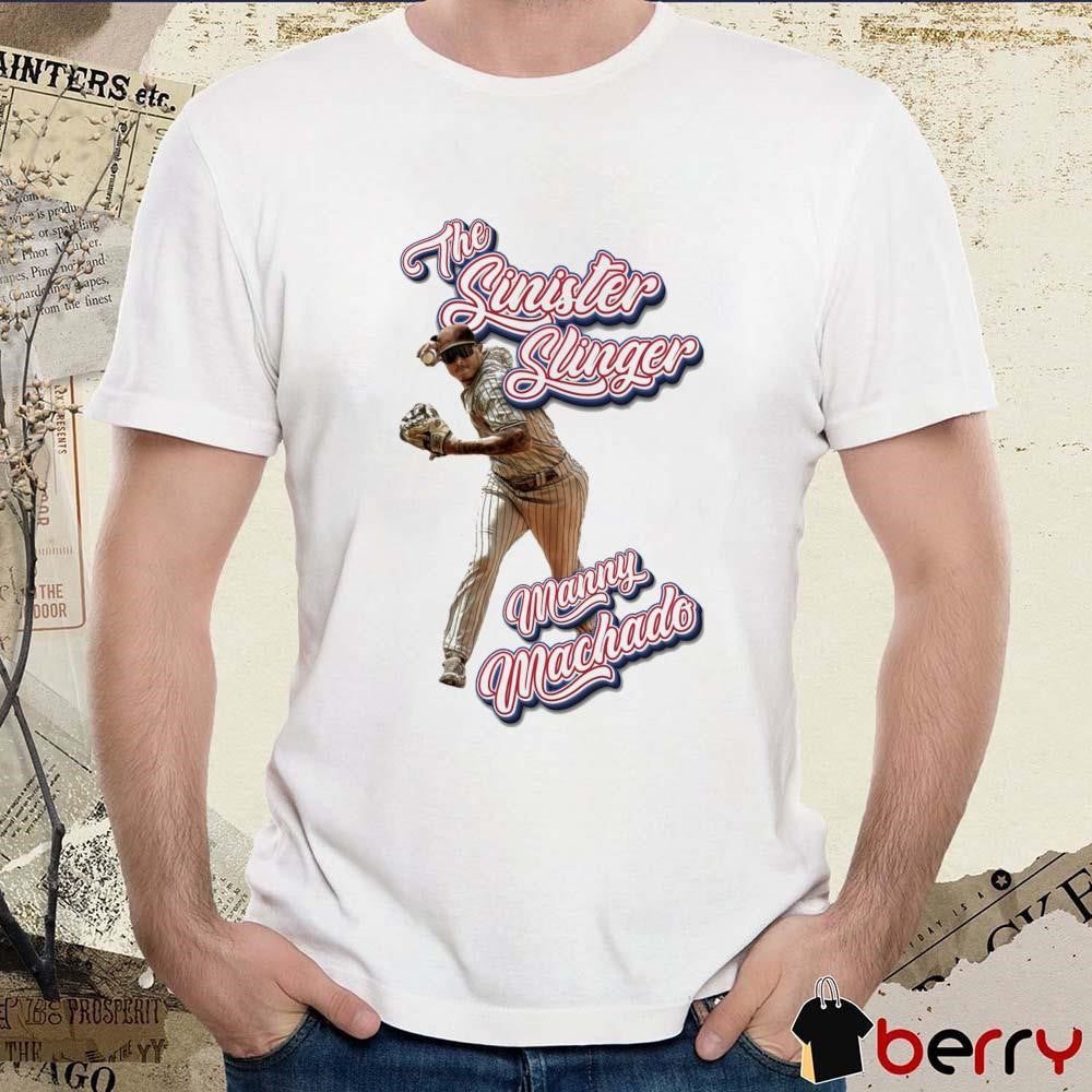 San Diego Padres The Sinister Slinger Manny Machado t-shirt