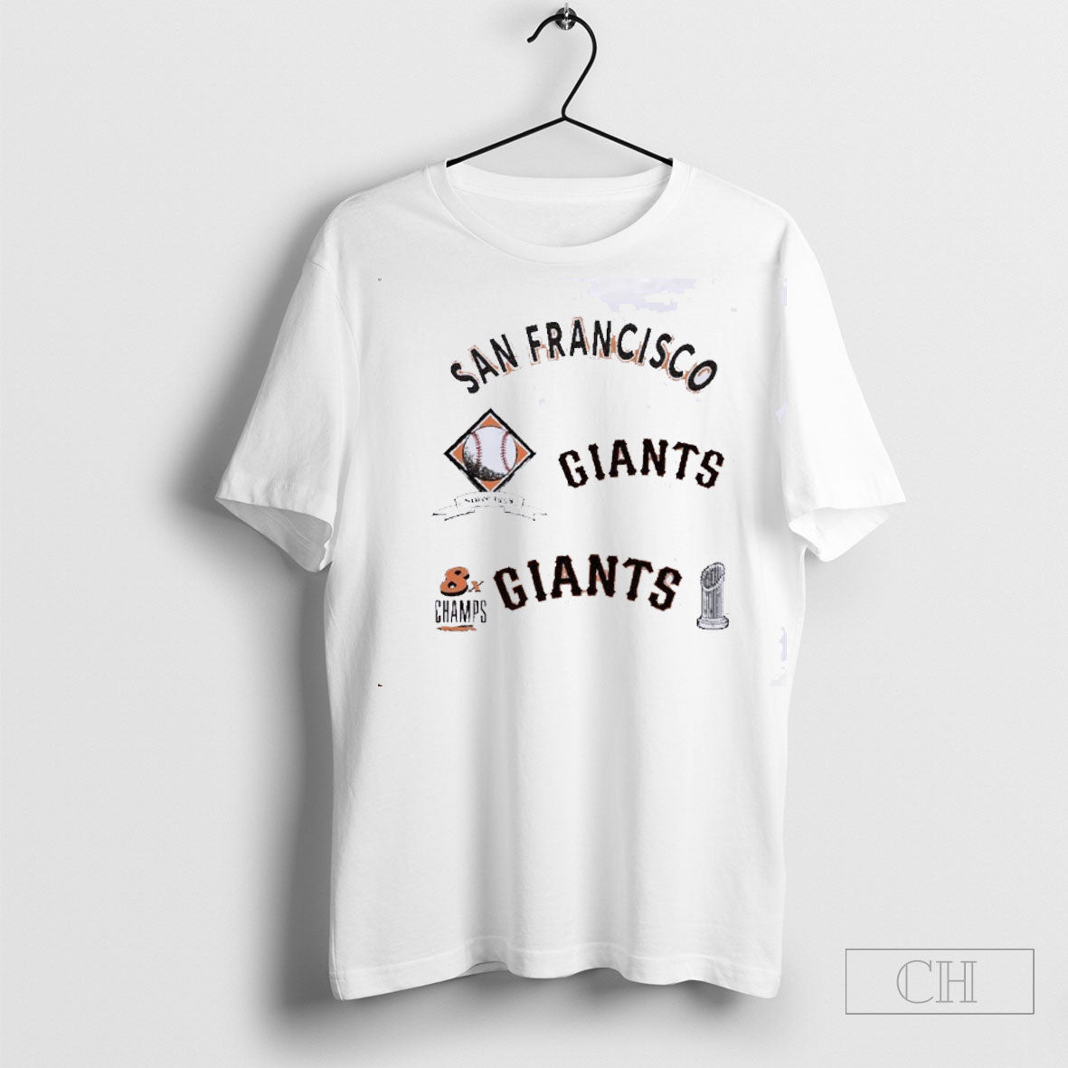 Official San Francisco Giants Defined 8x Champions T Shirt Hoodie Sweater