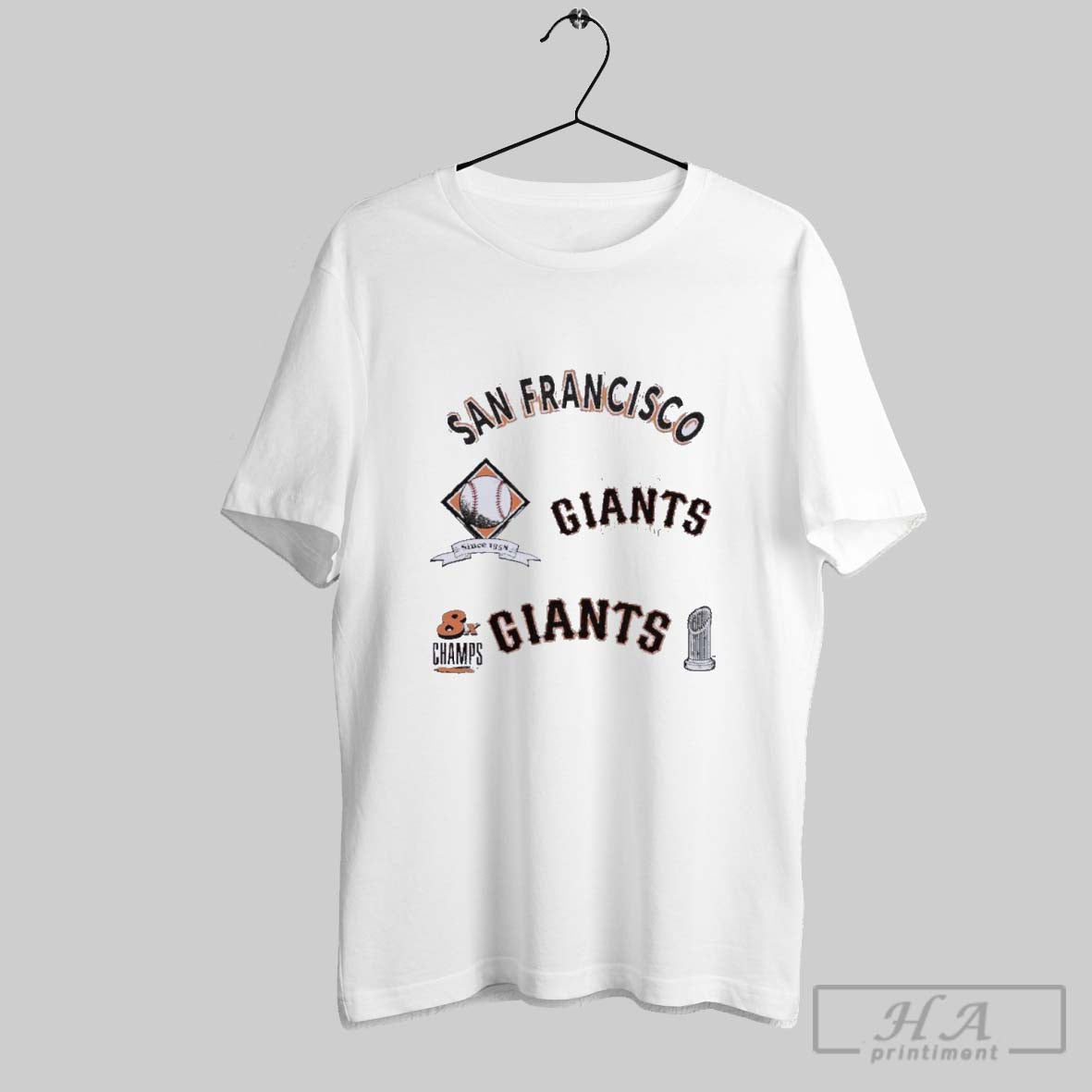 Official San Francisco Giants Defined 8x Champions