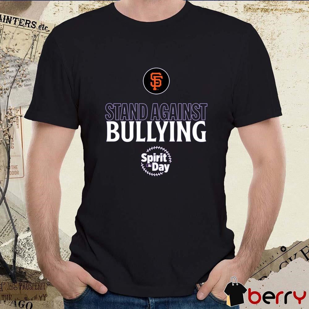 San Francisco Giants MLB Stand Against Bullying t-shirt