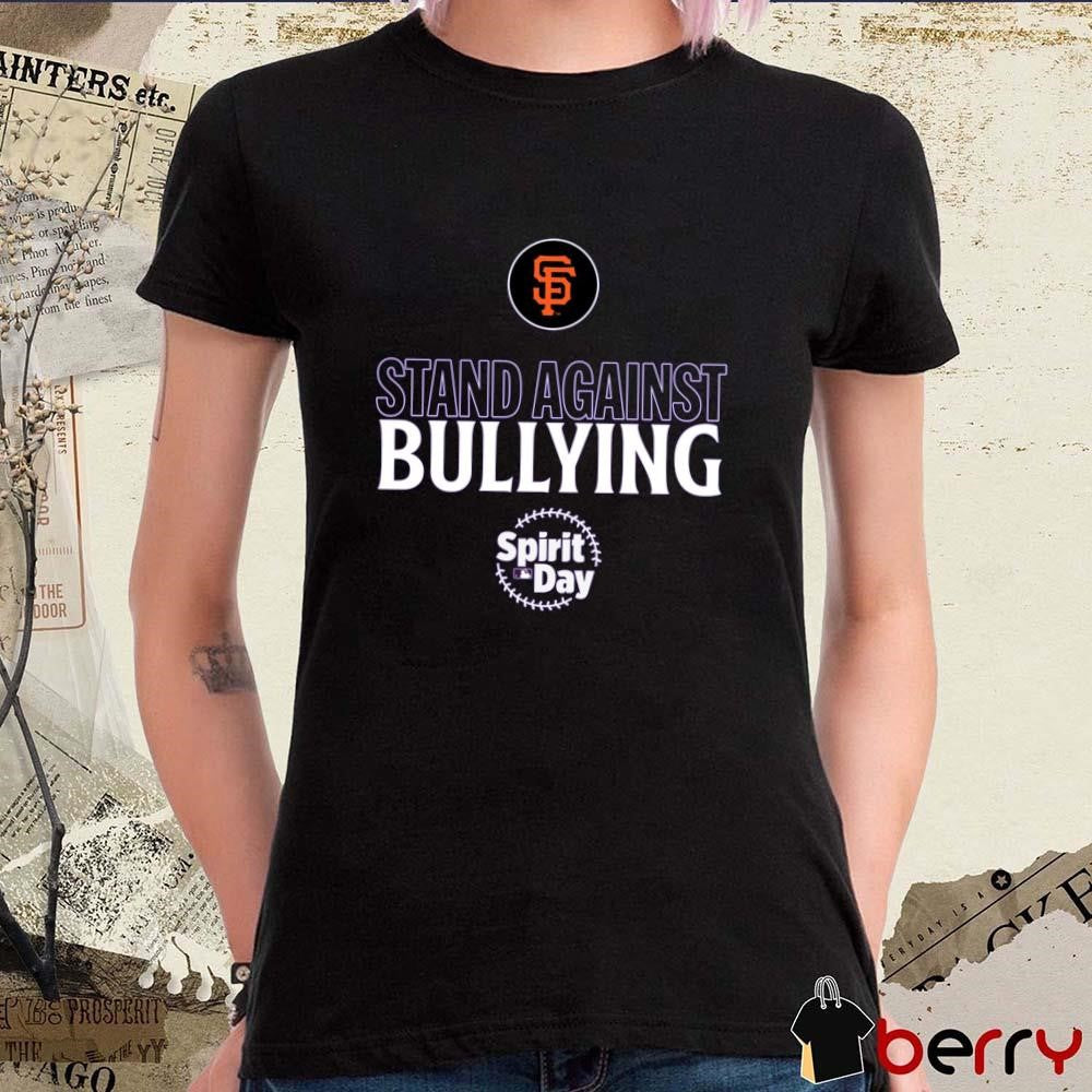 San Francisco Giants MLB Stand Against Bullying t-shirt