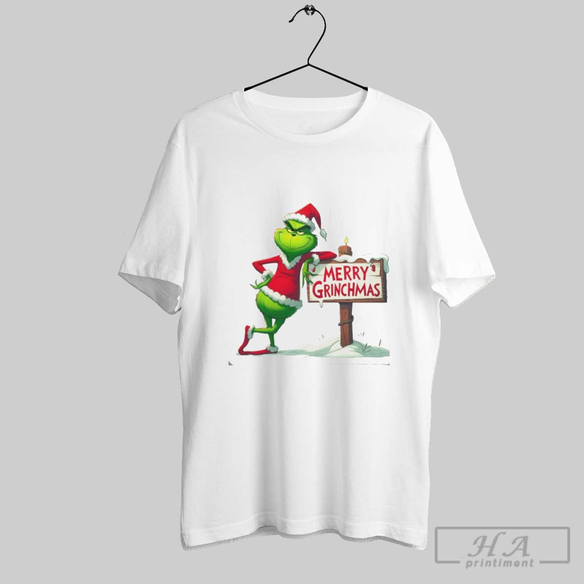 Official Santa Grinch Merry Christmas