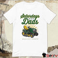 Saturdays Are For The Dads Riding Mower Barstool Sports t-shirt