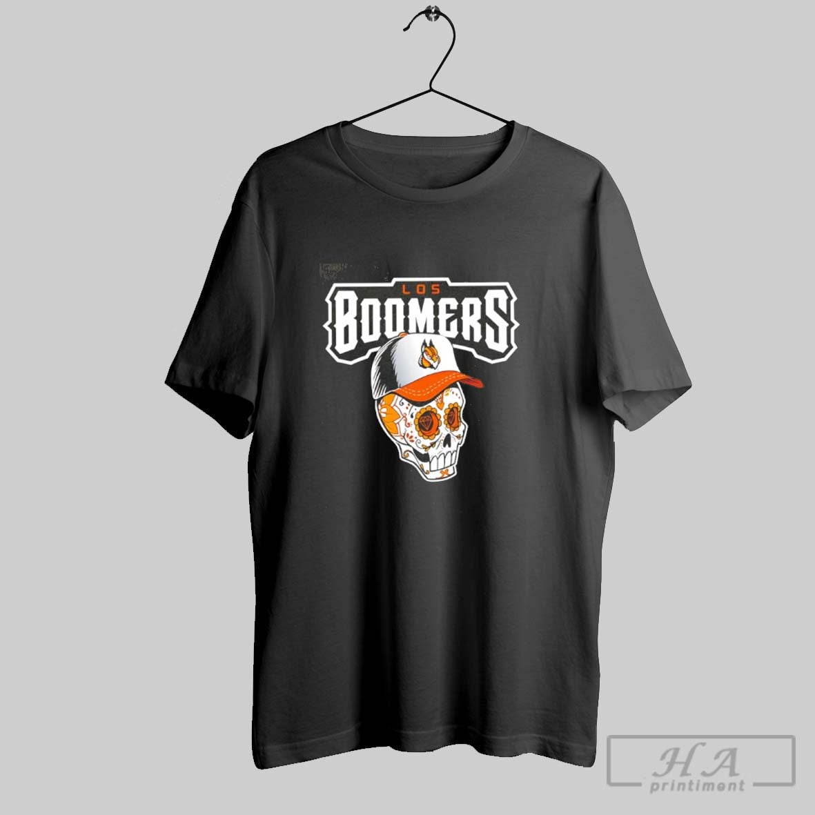 Official Schaumburg Boomers Los Boomers Skull