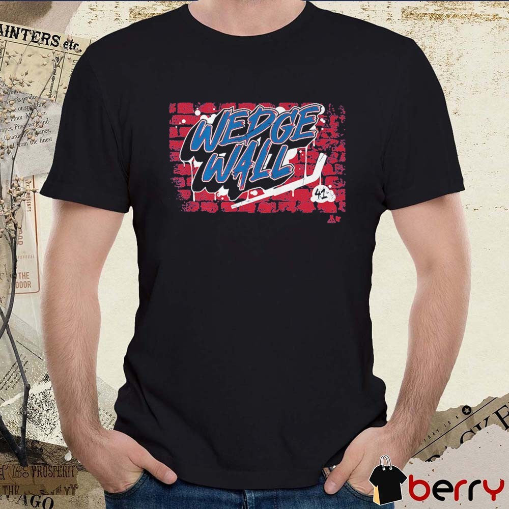 Scott Wedgewood Wedgewall NHL Hockey Playoff Goalie 2026 t-shirt