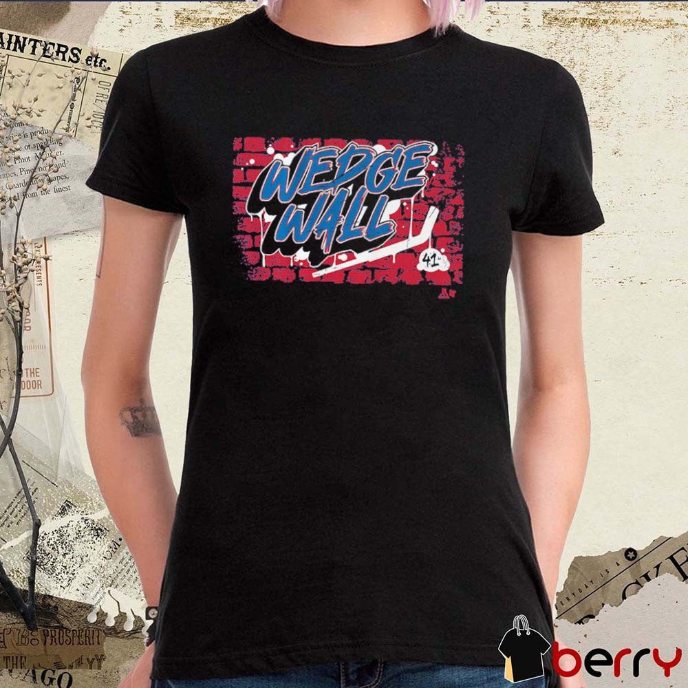Scott Wedgewood Wedgewall NHL Hockey Playoff Goalie 2026 t-shirt