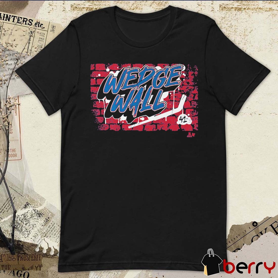Scott Wedgewood Wedgewall NHL Hockey Playoff Goalie 2026 t-shirt
