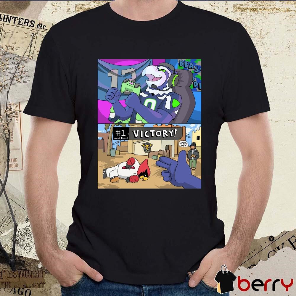 Seattle Seahawks #1 Squad Placed Victory A Double Xp Weekend Poster t-shirt