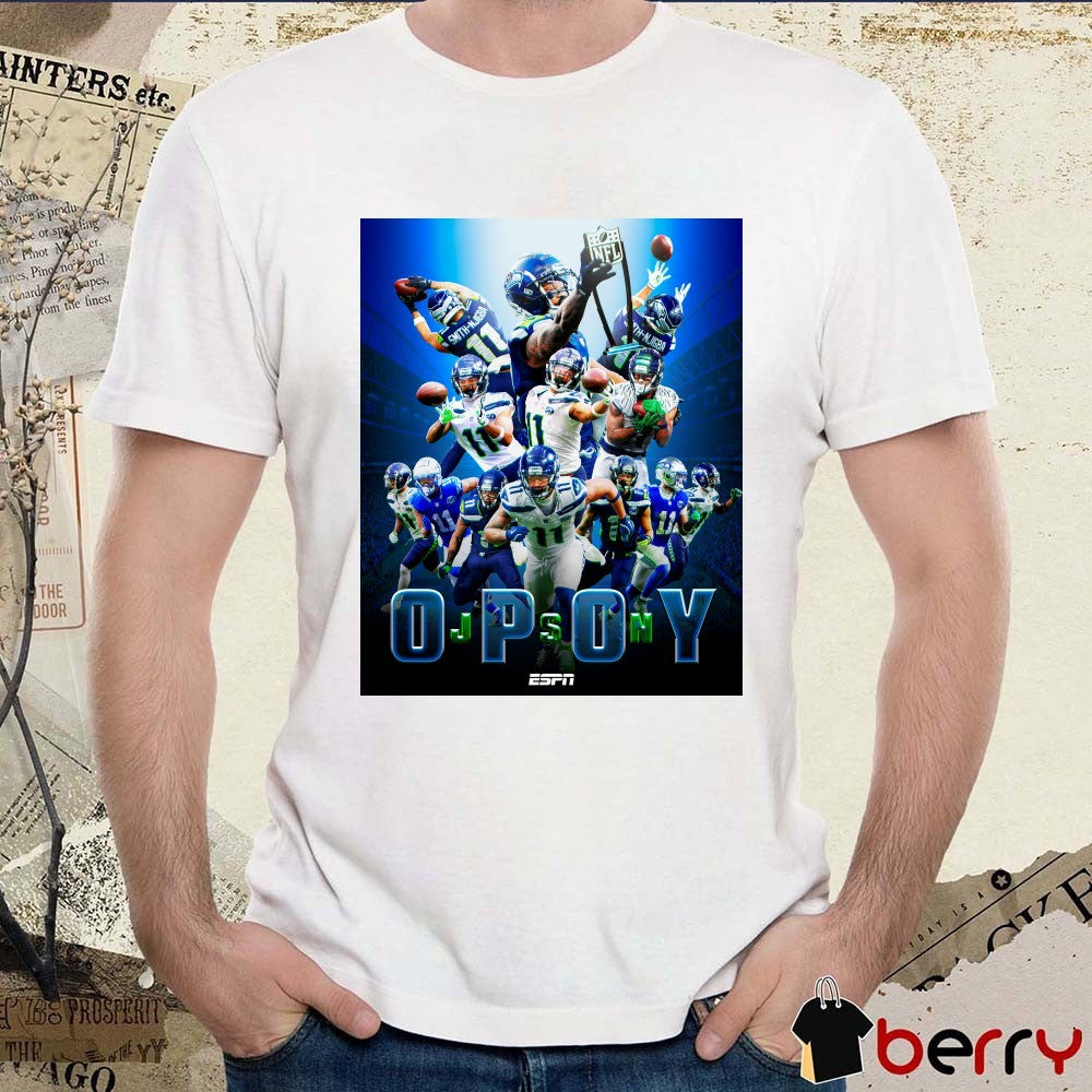 Seattle Seahawks Jaxon Smith-Njigba 2025 NFL Offensive Player of the Year Poster t-shirt