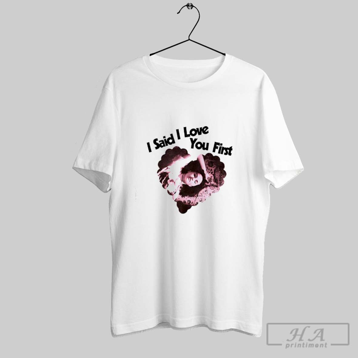 Official Selena Gomez I Said I Love You First Heart Graphic Ladies
