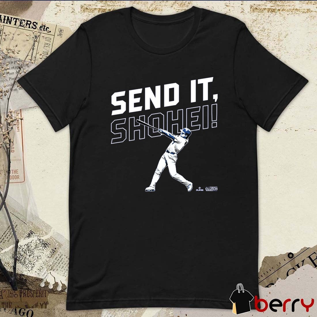 Send It Shohei Ohtani Los Angeles Dodgers MLB Baseball Painting 2025 t-shirt