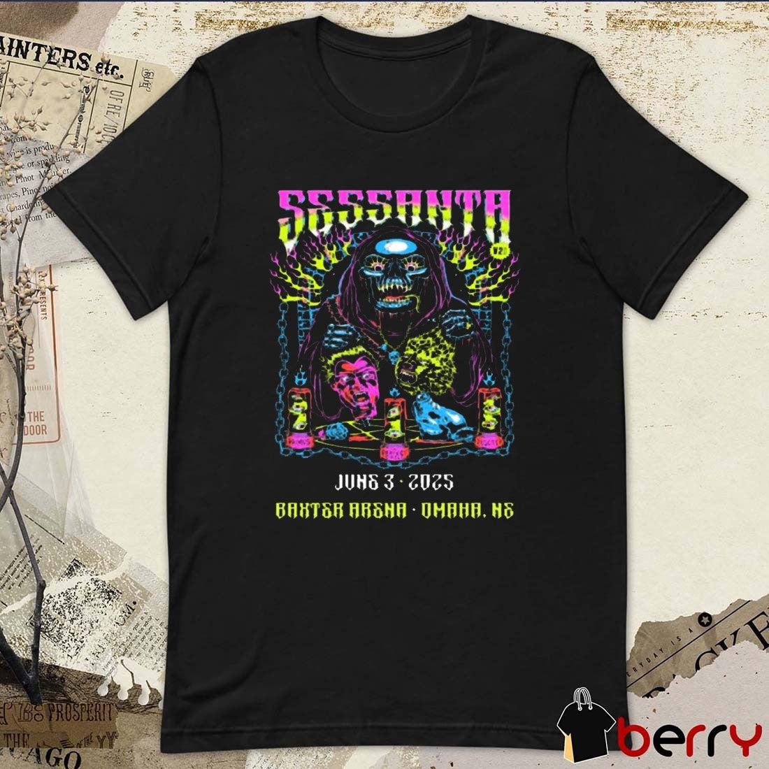 Sessanta Primus, A Perfect Circle and Puscifer Baxter Arena June 3 2025 Omaha NE t-shirt