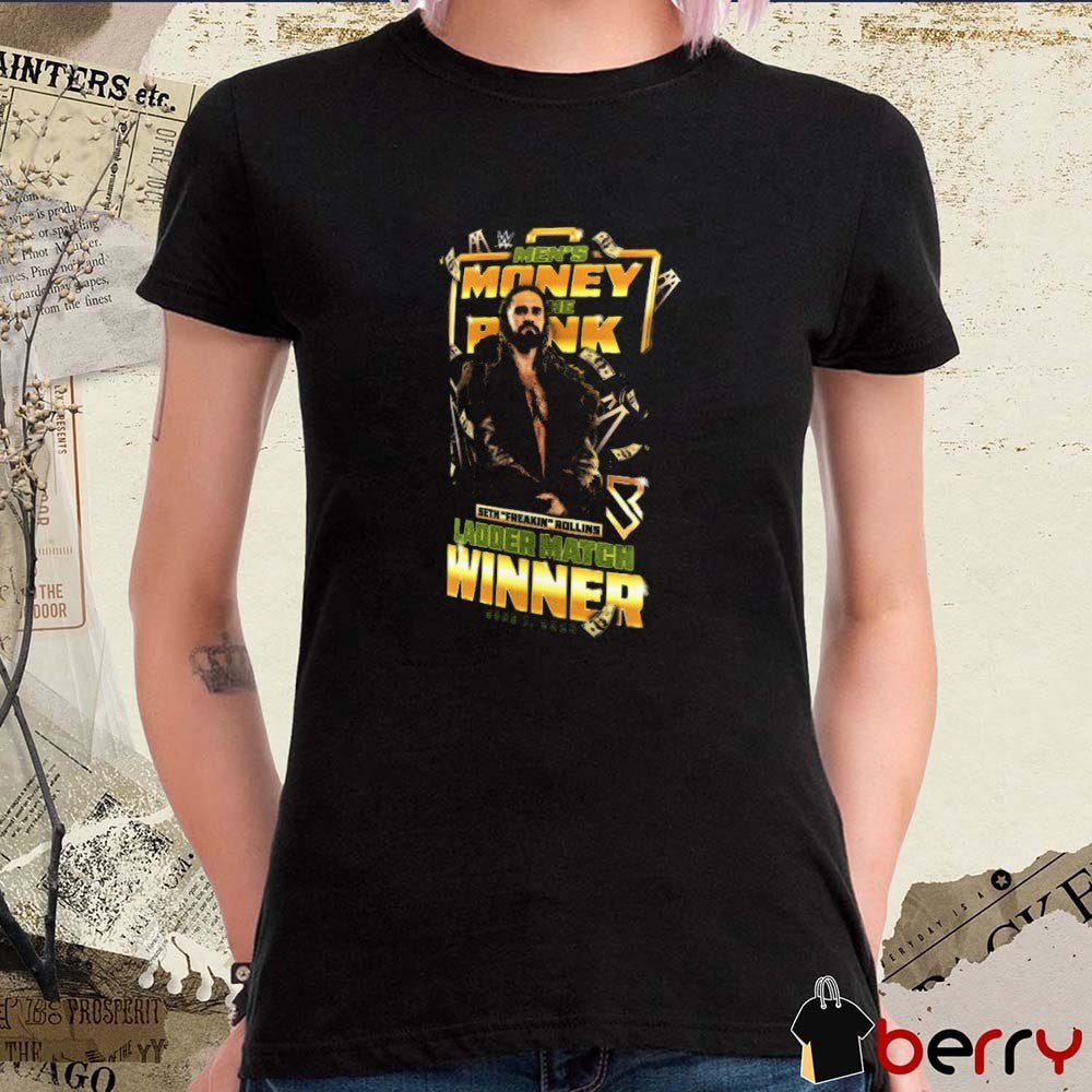 Seth Freakin Rollins Money In The Bank 2025 Men’s Ladder Match Winner June 7 WWE t-shirt
